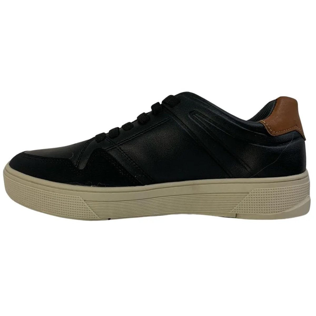 Sapatenis Pegada 172502 Masculino Preto Preto 2