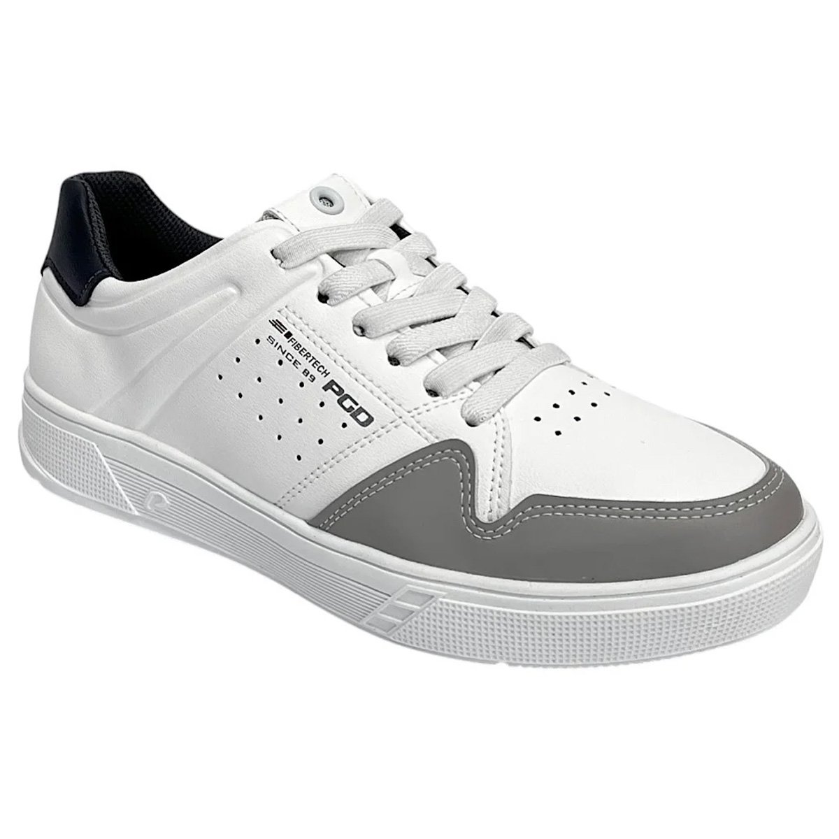 Sapatenis Pegada 172502 Masculino Branco Branco 2