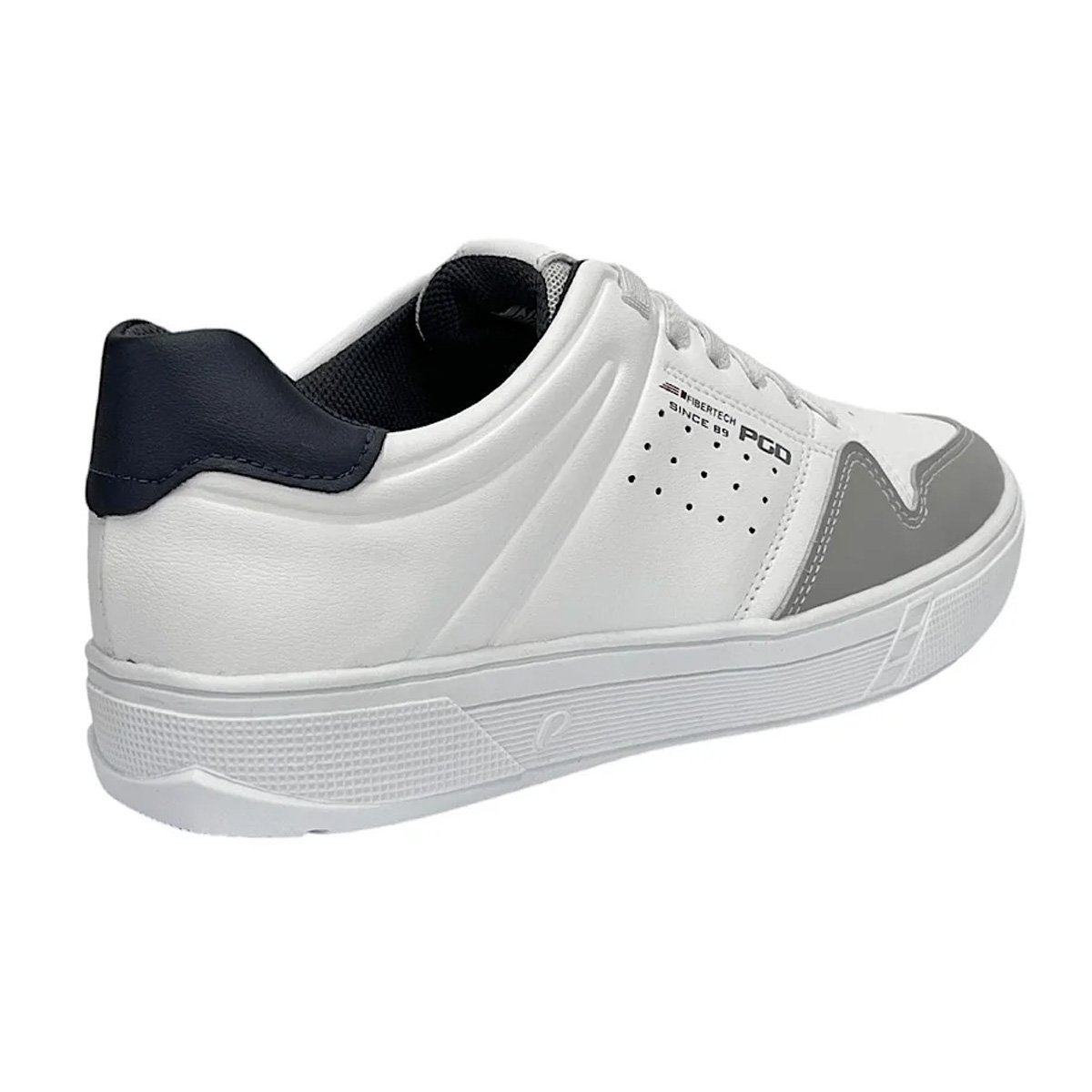 Sapatenis Pegada 172502 Masculino Branco Branco 5