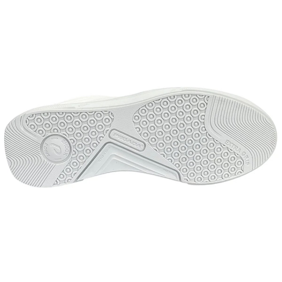 Sapatenis Pegada 172502 Masculino Branco Branco 6