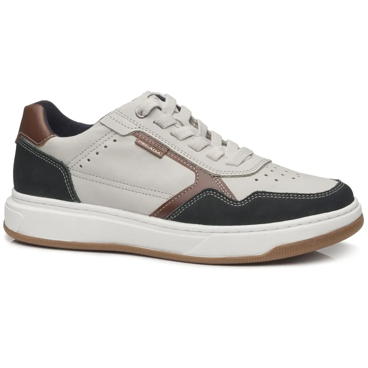 Sapatenis Pegada 111704 Masculino Gelo Branco