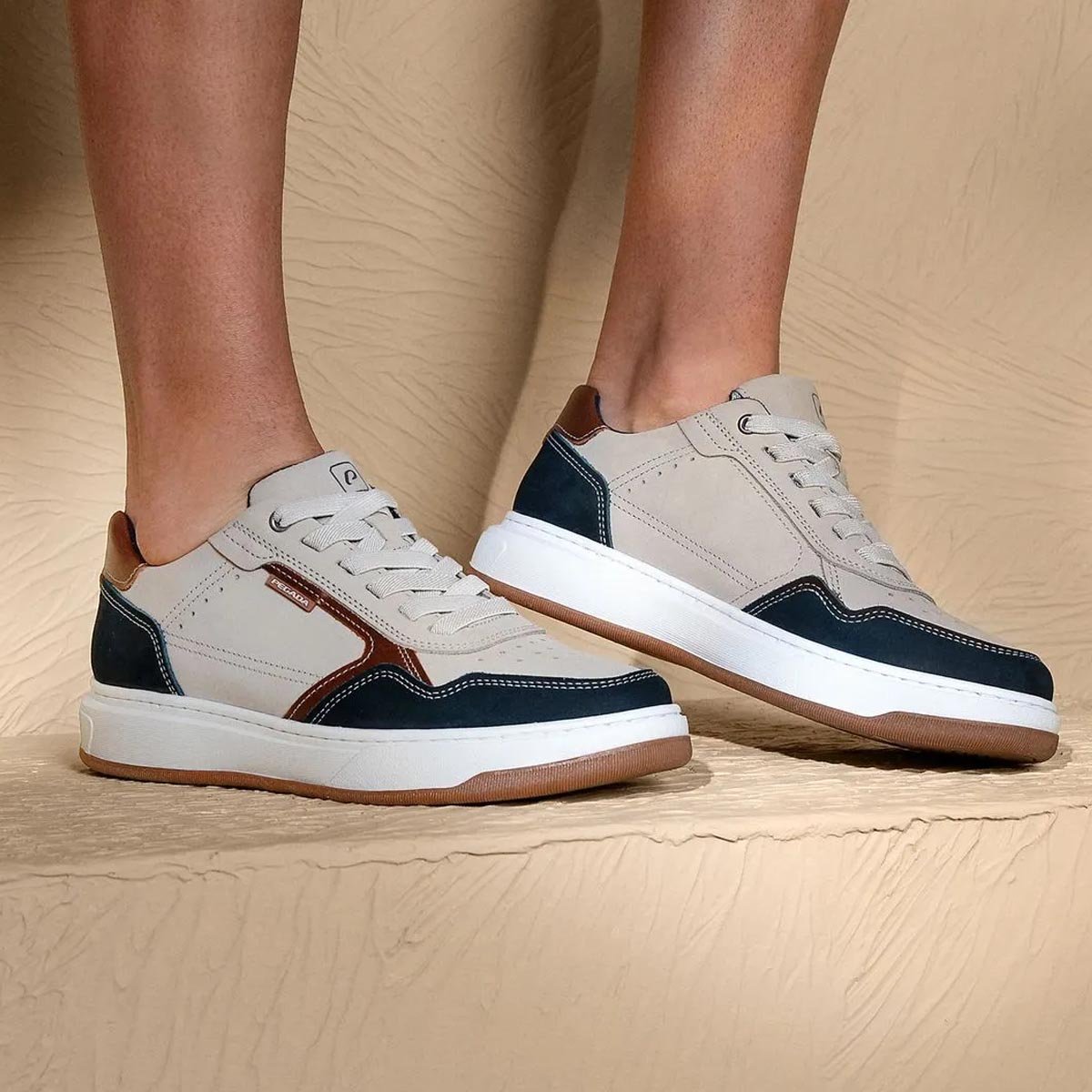 Sapatenis Pegada 111704 Masculino Gelo Branco 2