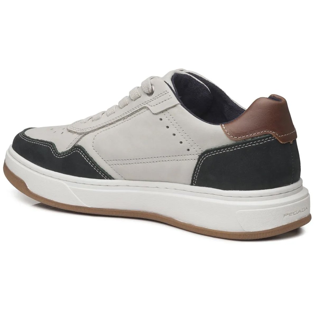 Sapatenis Pegada 111704 Masculino Gelo Branco 4