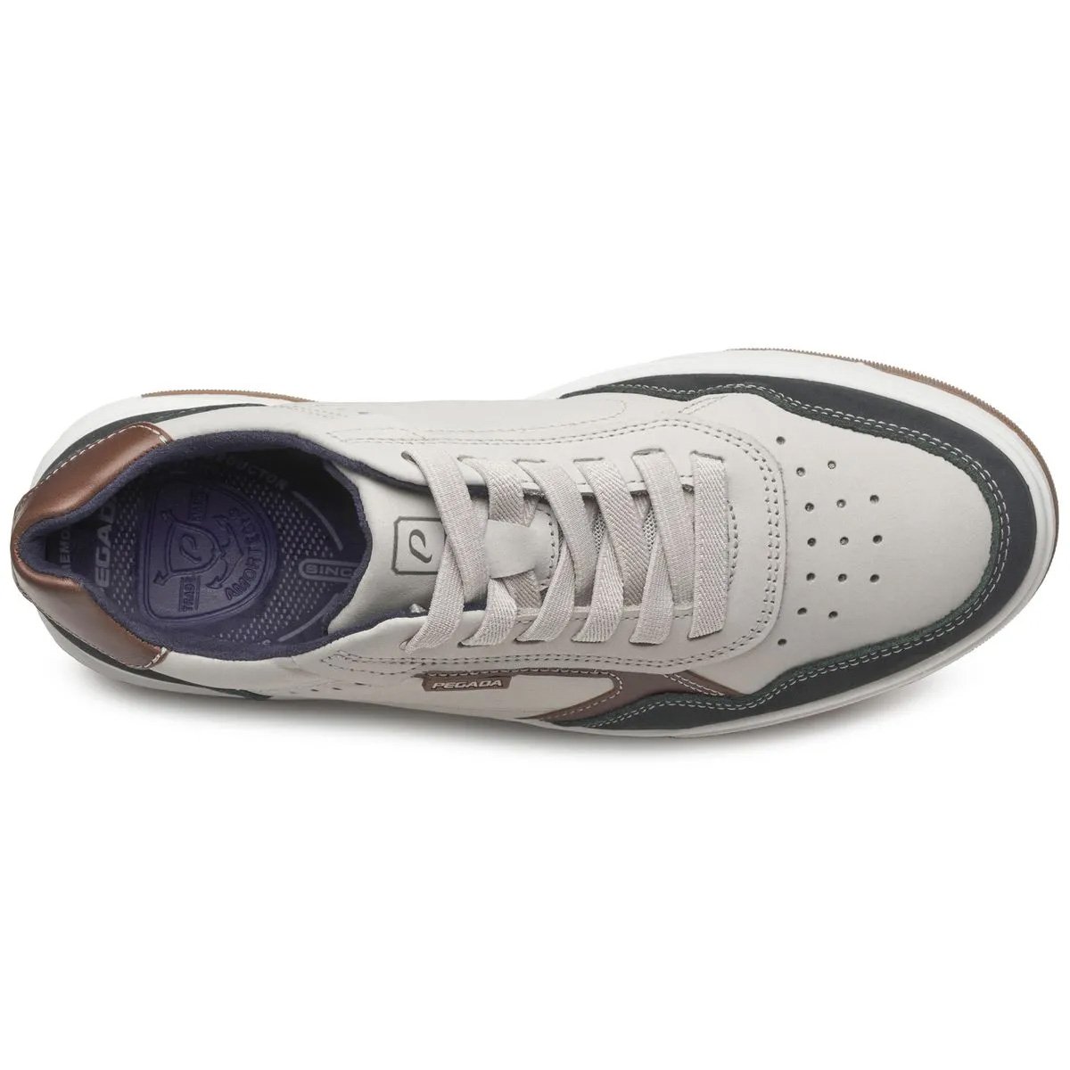 Sapatenis Pegada 111704 Masculino Gelo Branco 7