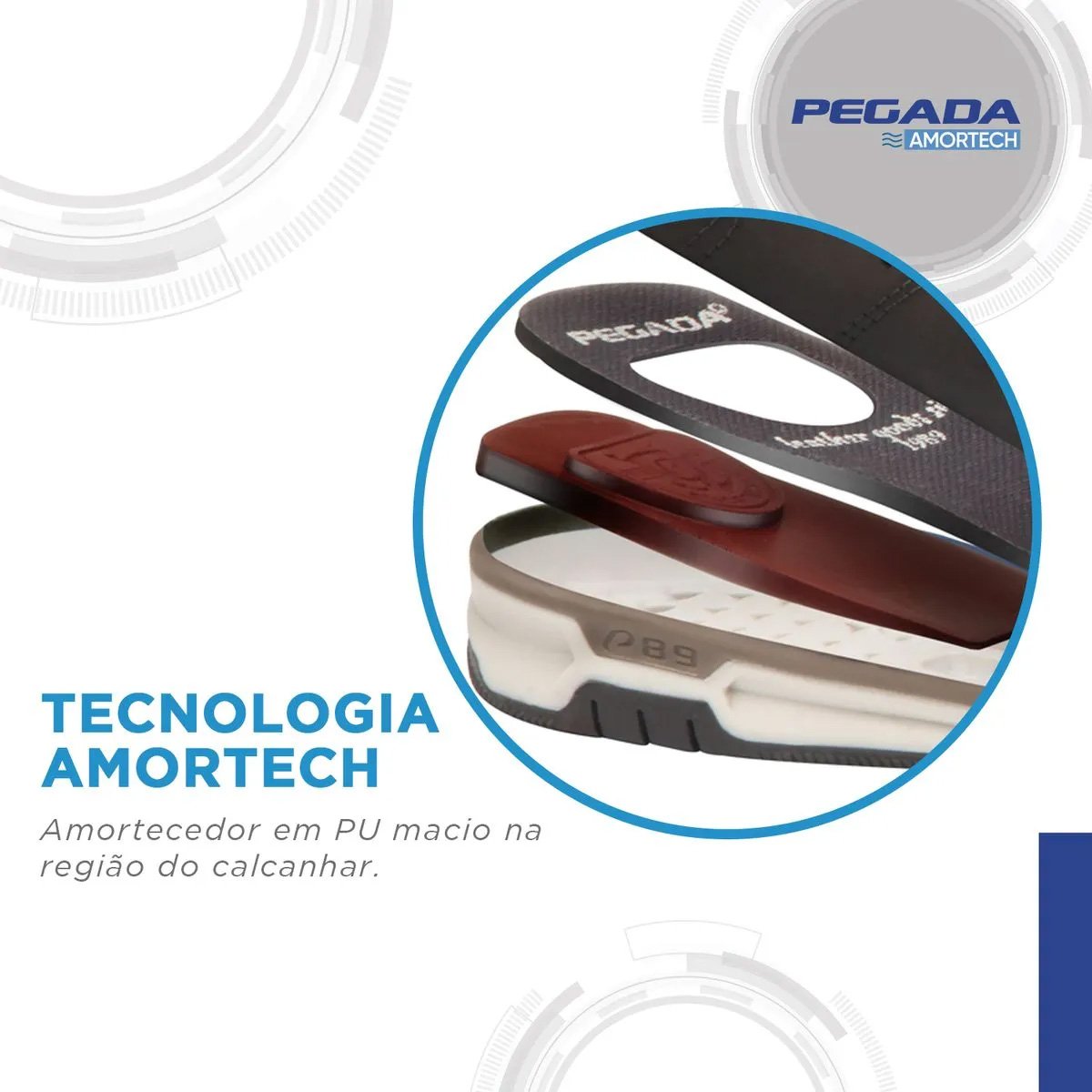 Sapatenis Pegada 119504 Masculino Milk Branco 6