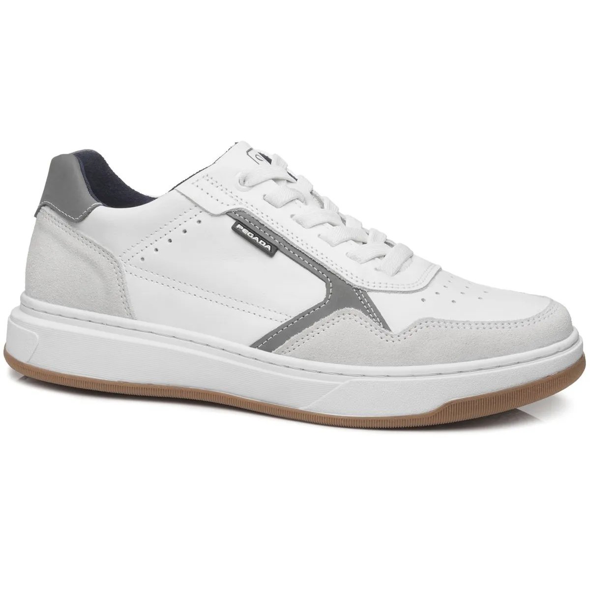 Sapatenis Pegada 111704 Masculino Branco