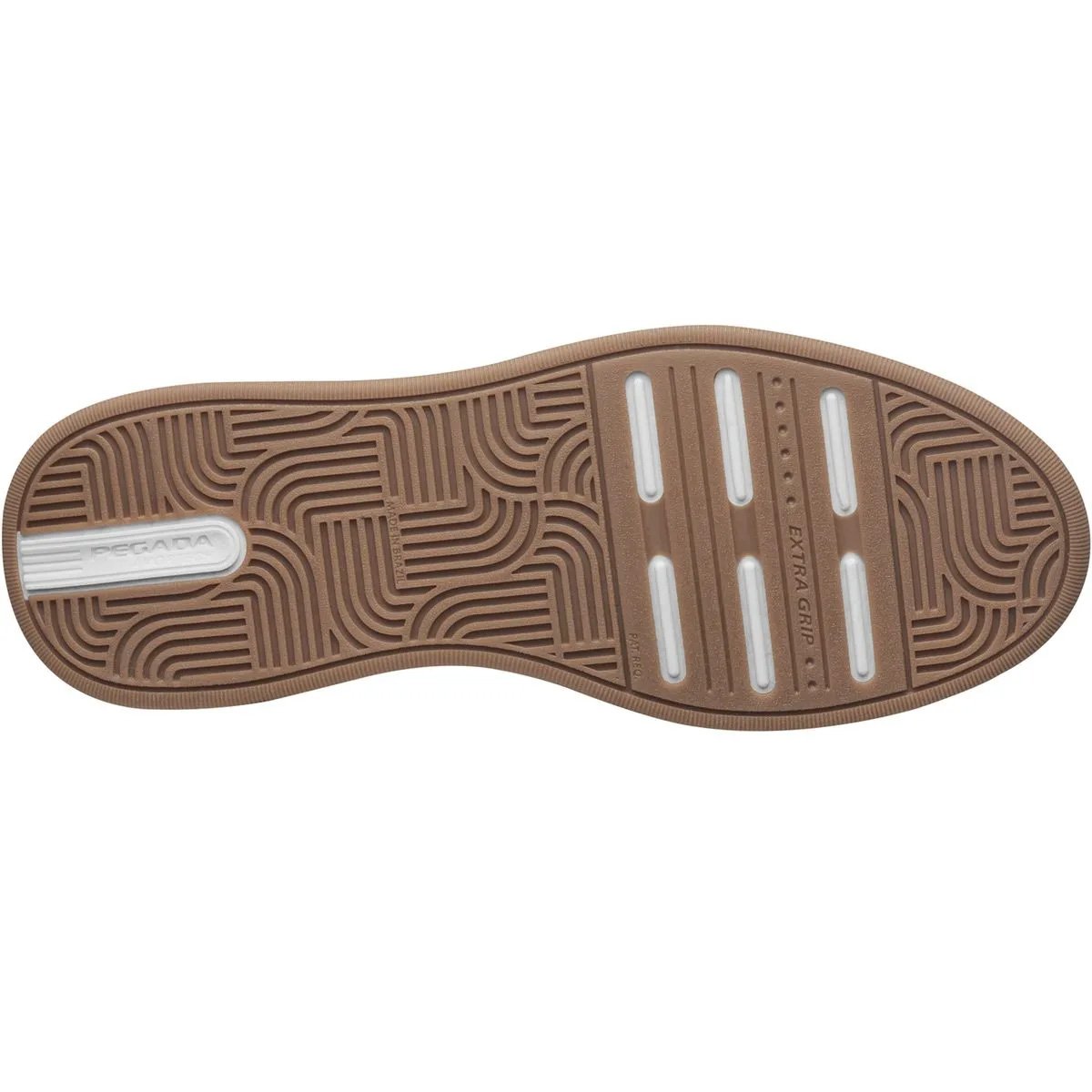 Sapatenis Pegada 111704 Masculino Branco Branco 6