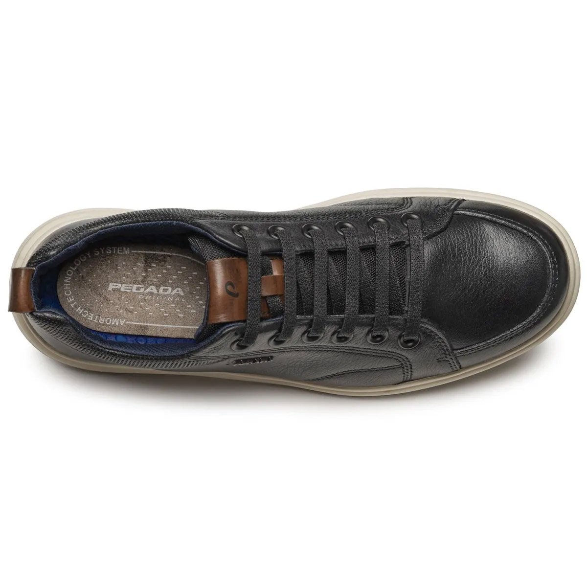 Sapatenis Pegada 112201 Masculino Preto Preto 6