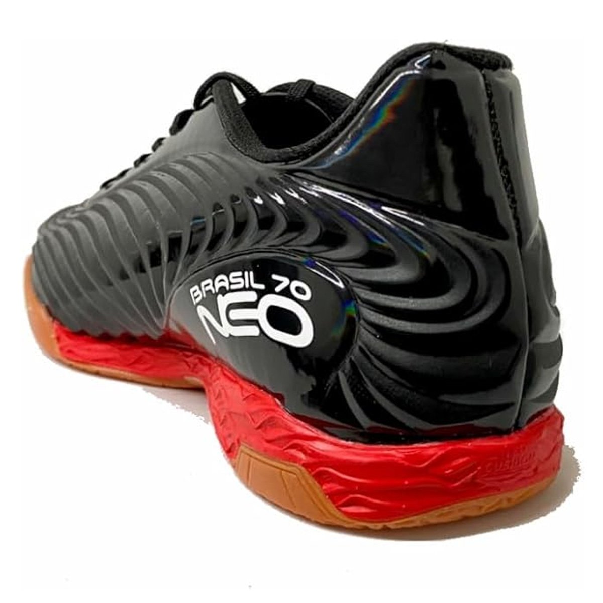 Tenis Futsal Penalty Brasil 70 NEO Y-2 Unissex Preto Preto/Branco 3