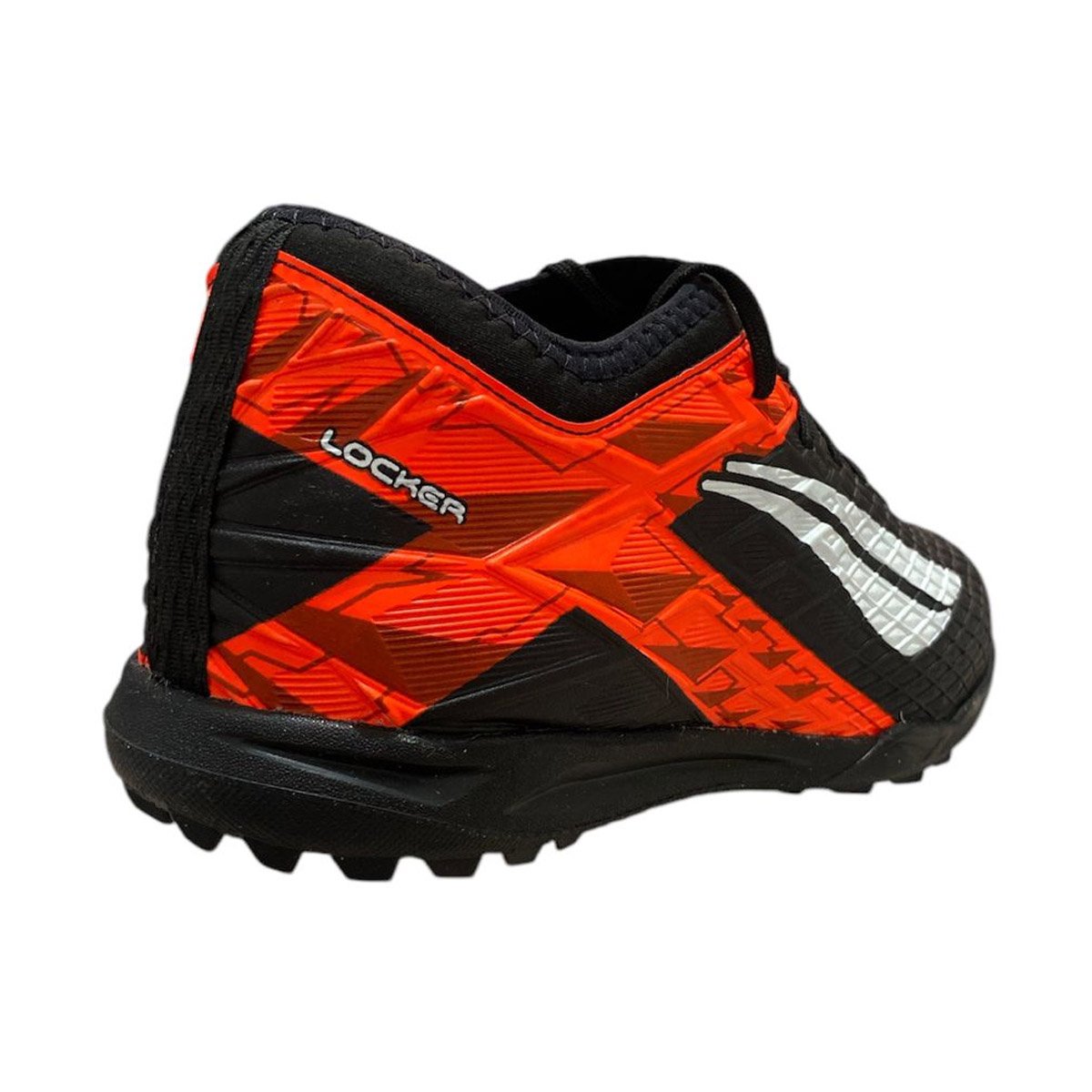 Chuteira Society Penalty Rx Locker Y-3 Unissex Preto Coral Preto/Vermelho 4