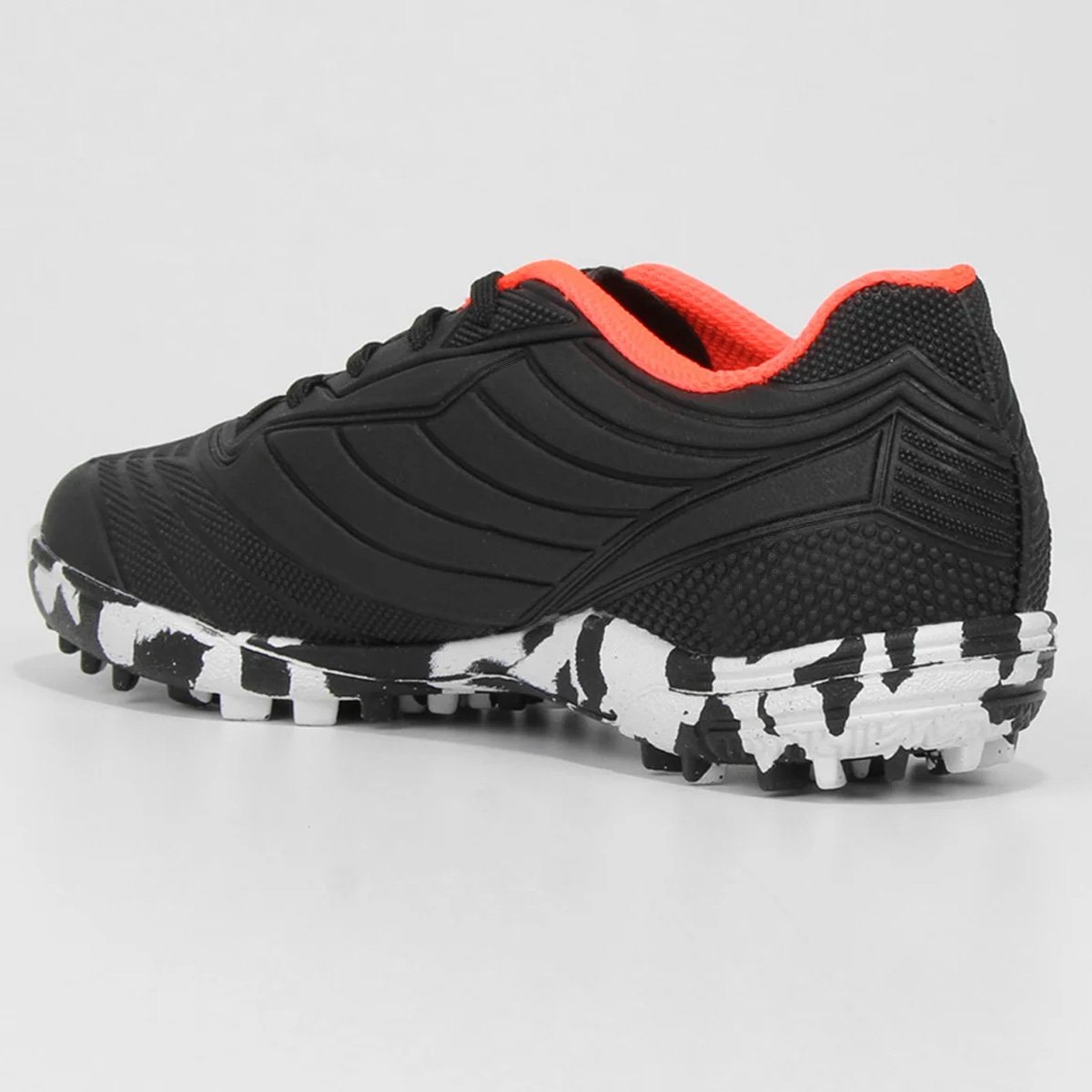 Chuteira Society Penalty Matis Kids XXI Infantil Preto Preto 4