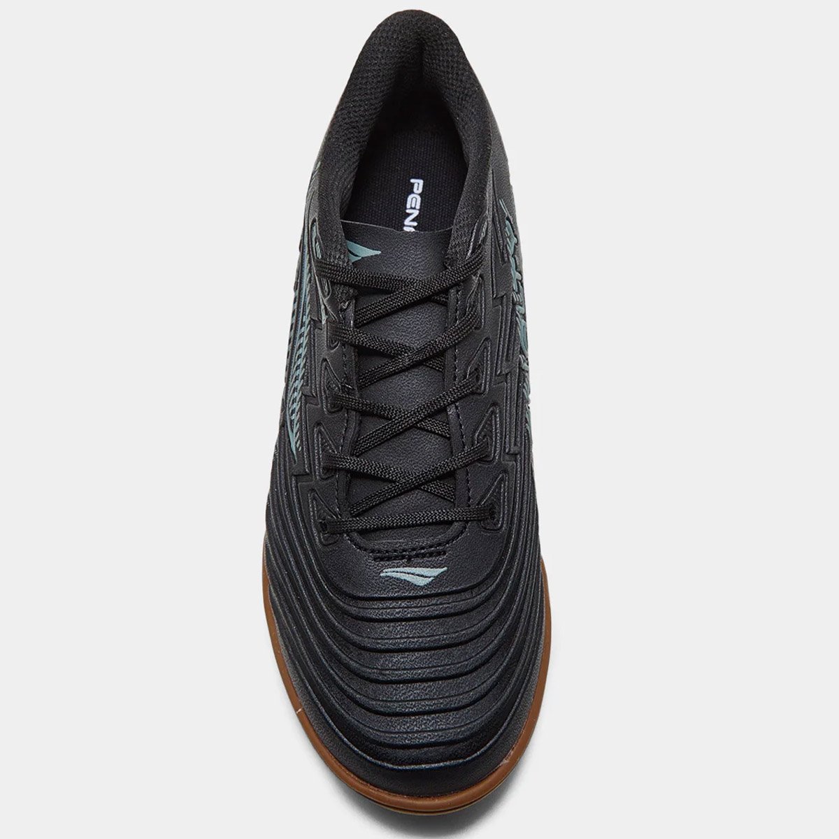 Chuteira Futsal Penalty Bravo Y-3.0 Unissex Preto Preto/Verde 4