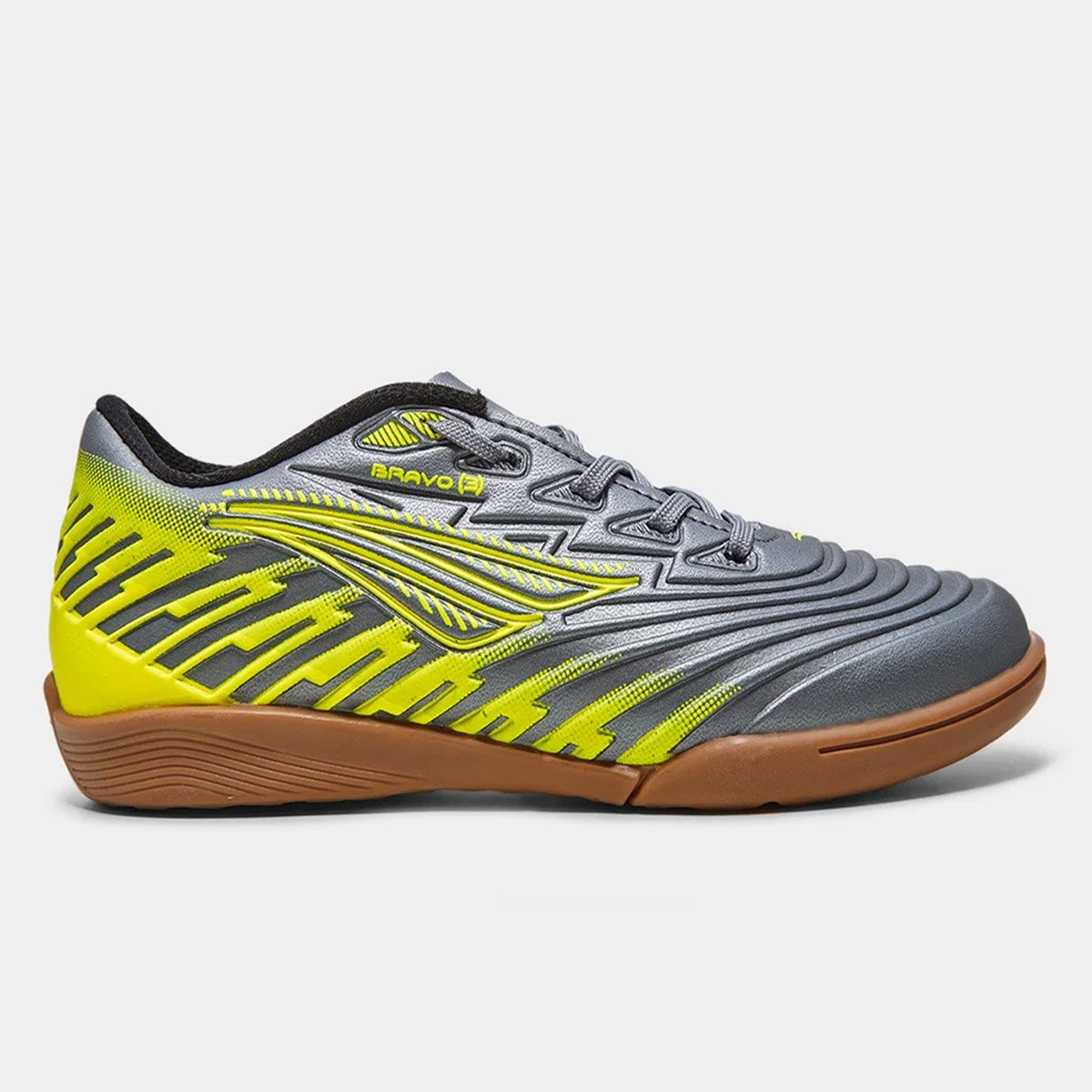 Tenis Futsal Penalty Bravo Y-3.0 Infantil Chumbo
