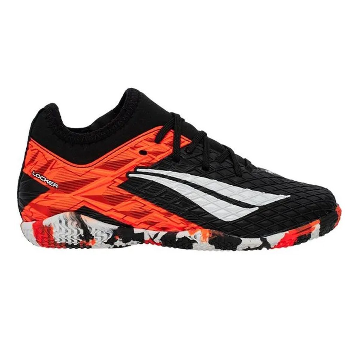 Chuteira Futsal Penalty Rx Locker Y-3 Infantil Preto