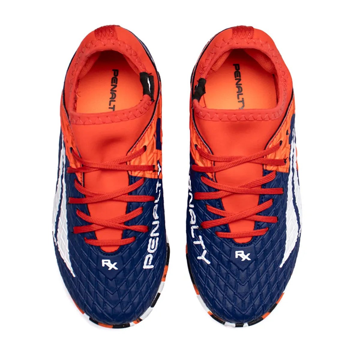 Chuteira Futsal Penalty Rx Locker Y-3 Infantil Marinho Azul Marinho/Vermelho 4