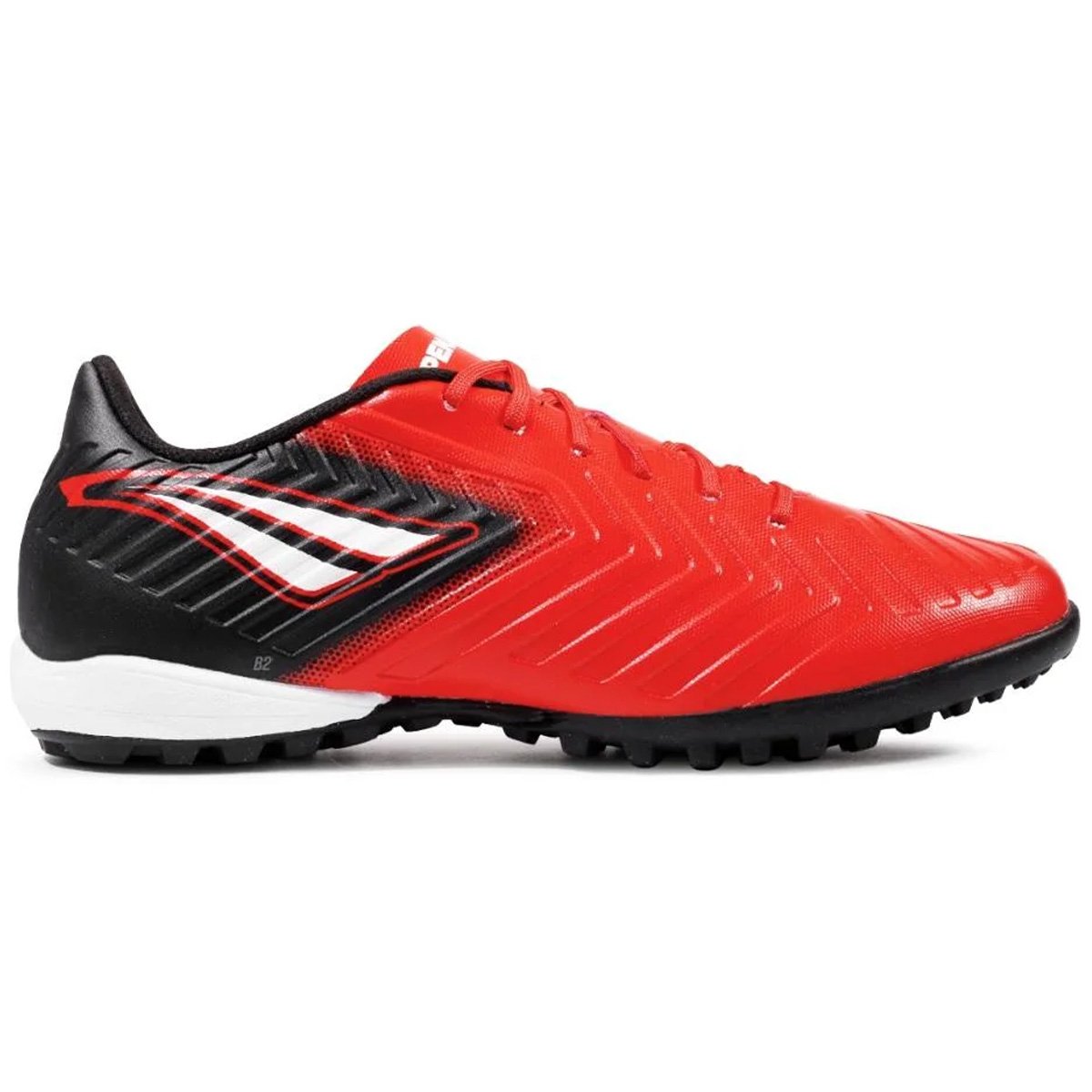 Chuteira Society Penalty Digital Y-2 Unissex Vermelho Vermelho/Preto 1