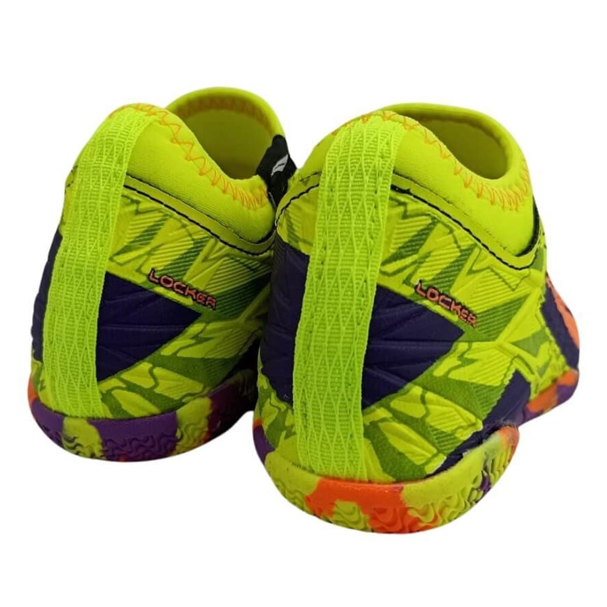 Chuteira Futsal Penalty Rx Locker Y-3 Infantil Lima Roxo Verde 4