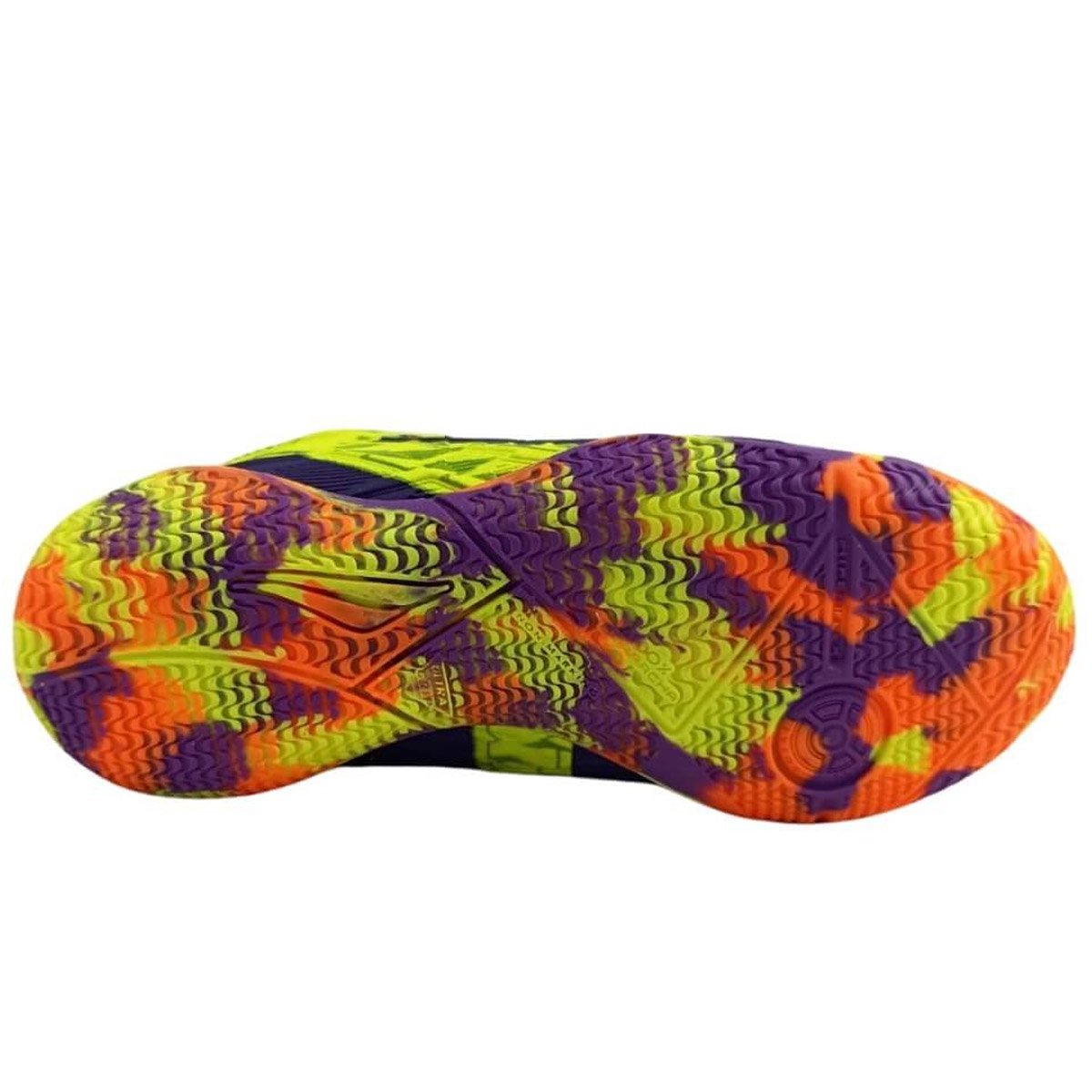 Chuteira Futsal Penalty Rx Locker Y-3 Infantil Lima Roxo Verde 5