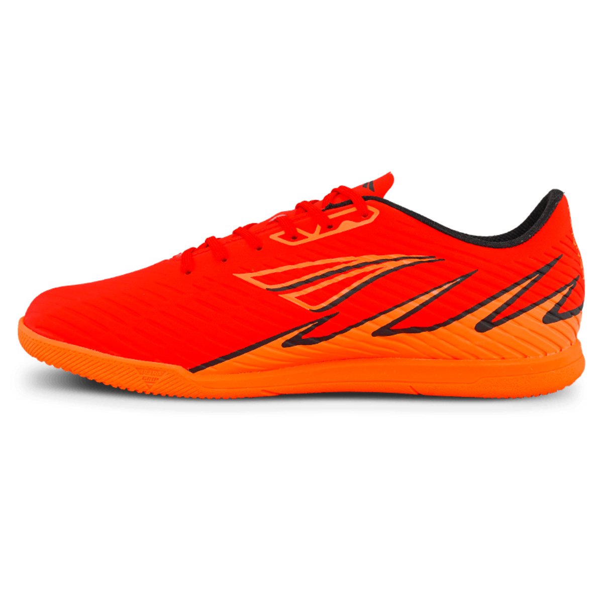 Chuteira Futsal Penalty Lider Y-5 Unissex Vermelho Vermelho/Laranja 2