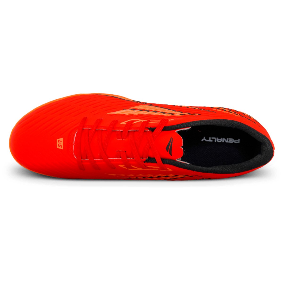 Chuteira Futsal Penalty Lider Y-5 Unissex Vermelho Vermelho/Laranja 3