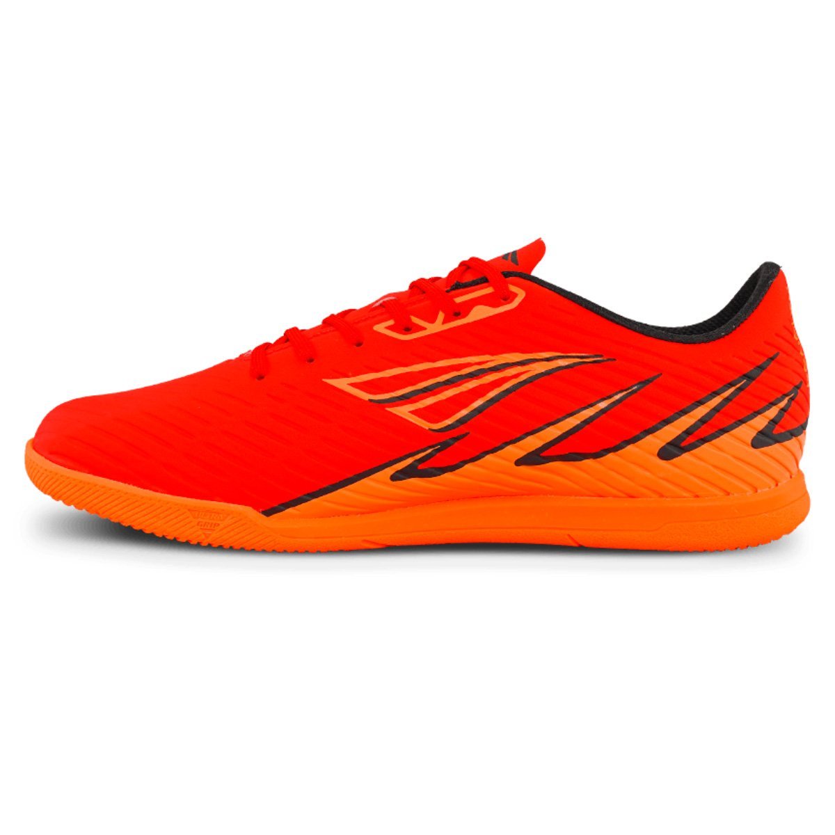 Chuteira Futsal Penalty Lider Y-5 Unissex Vermelho Vermelho/Laranja 2
