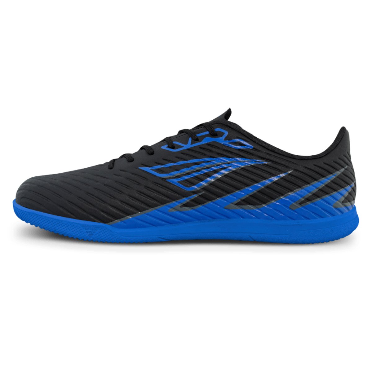 Chuteira Futsal Penalty Lider Y-5 Unissex Preto Royal  Preto/Azul 2