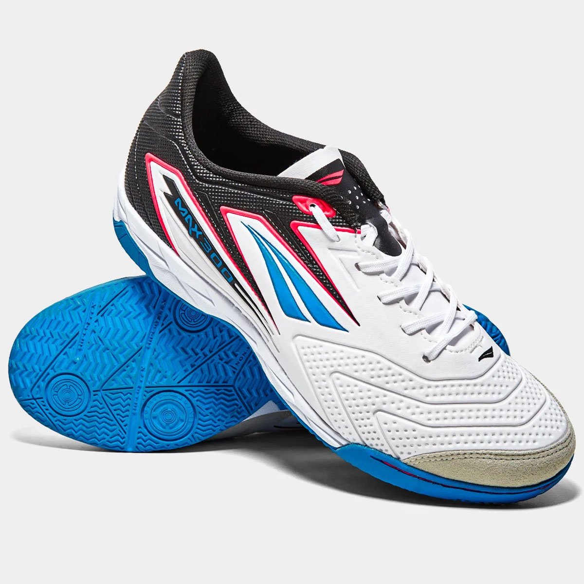 Tenis Futsal Penalty Max 300 Y-1 Unissex Branco Branco 2