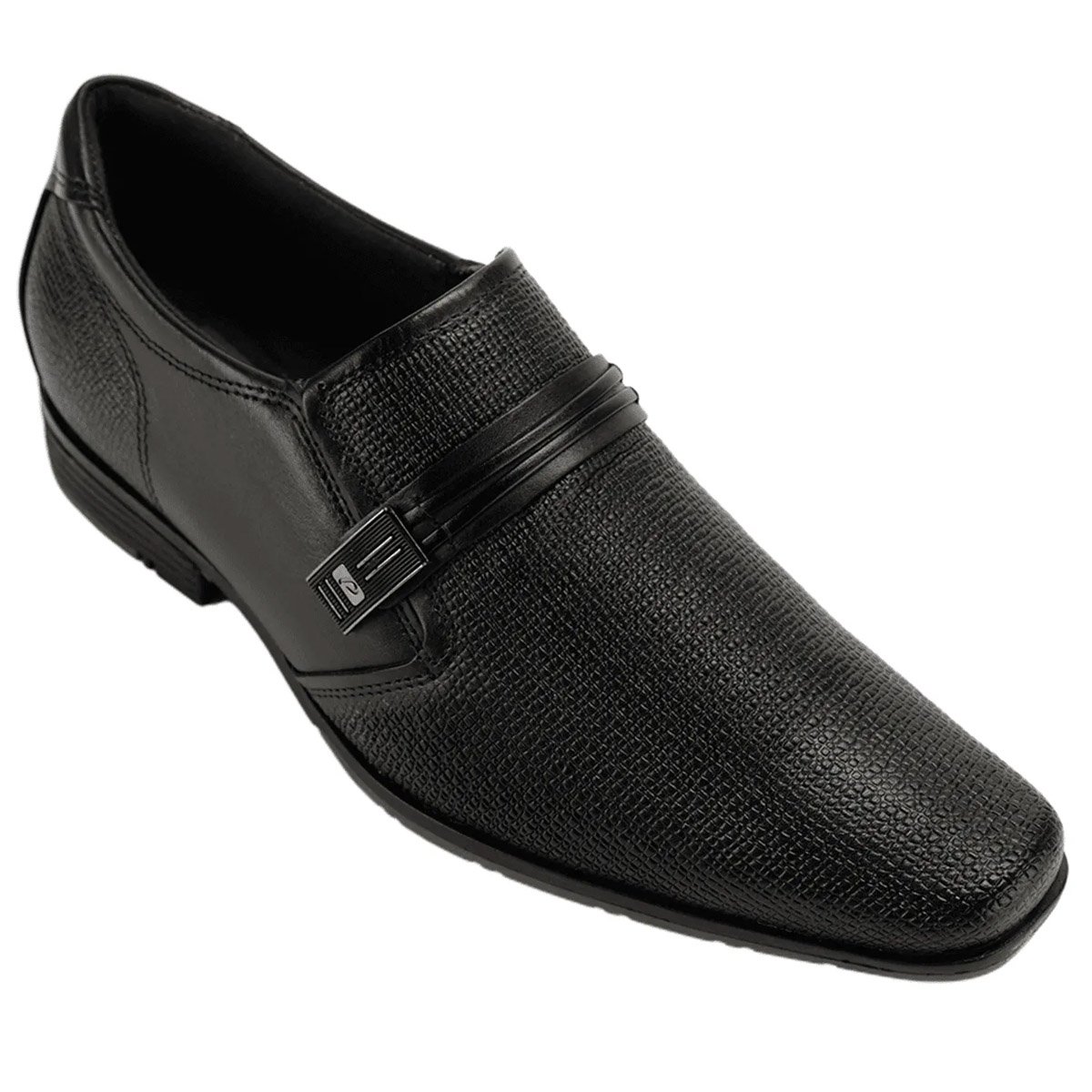 Sapato Social Pegada 125808 Masculino Preto Preto 2