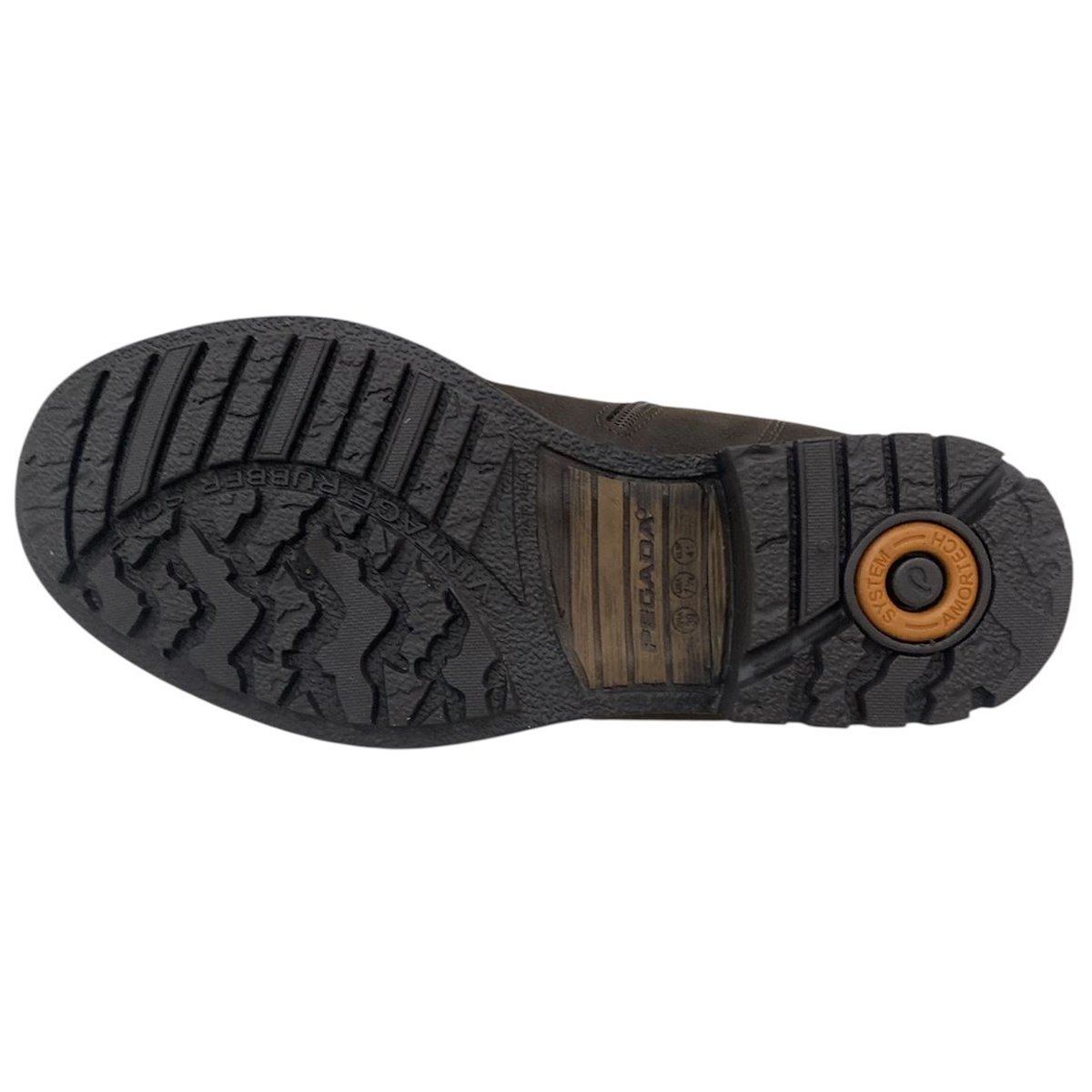 Bota Coturno Pegada 180748 Masculino Chocolate Marrom 5