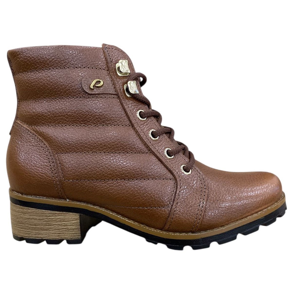 Bota pegada 281413 Feminina Terracota  Marrom 1