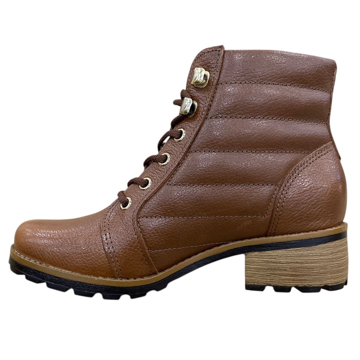 Bota pegada 281413 Feminina Terracota  Marrom 2