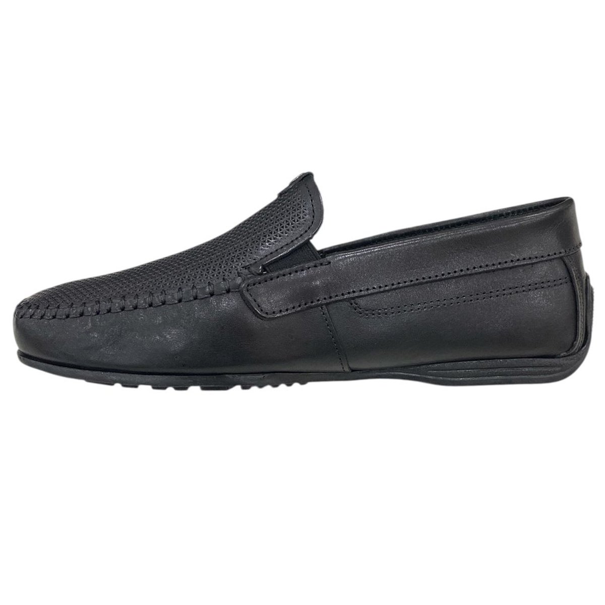Mocassim Pegada 140741 Masculino Preto Preto 2