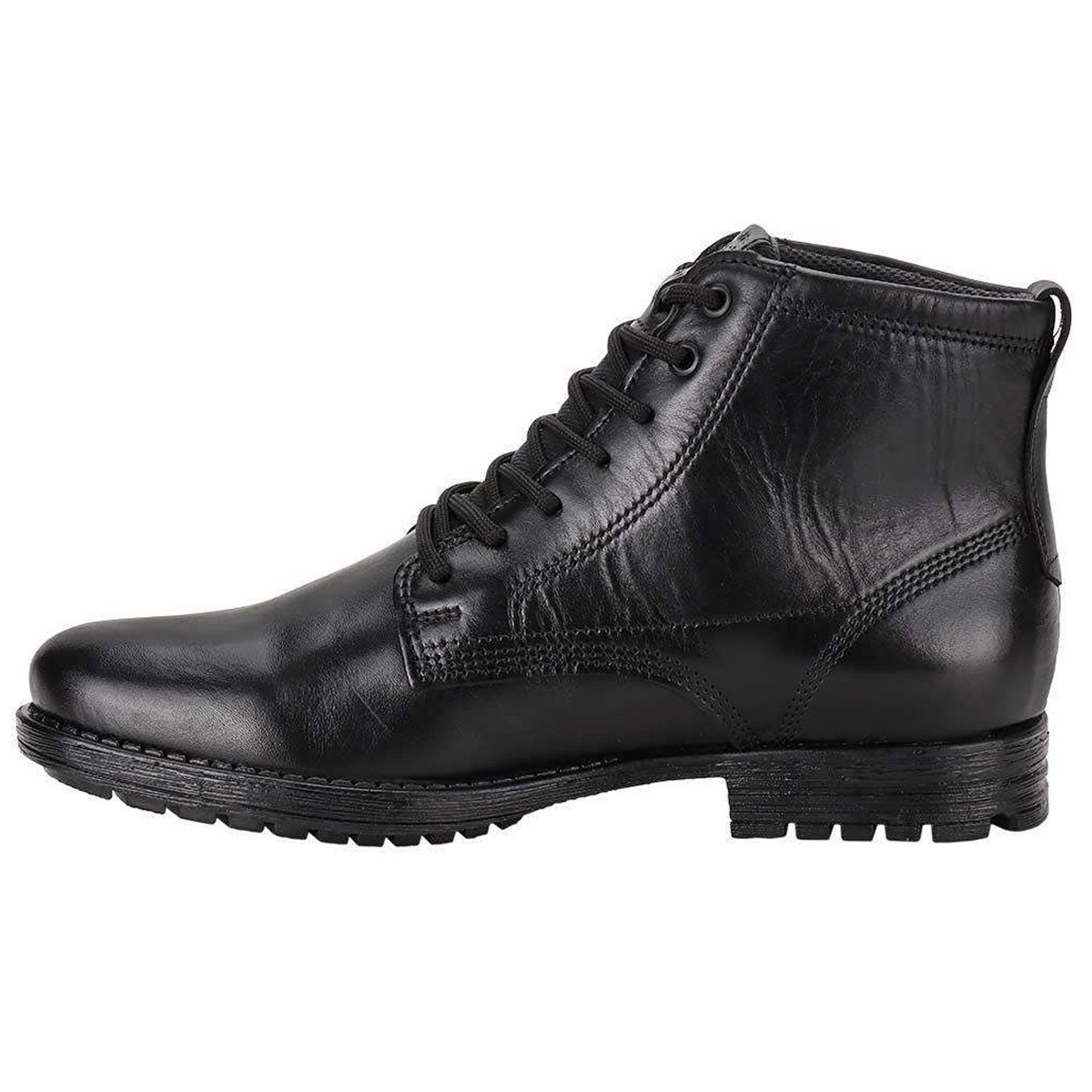 Bota Coturno Pegada 180732 Masculino Preto Preto 5