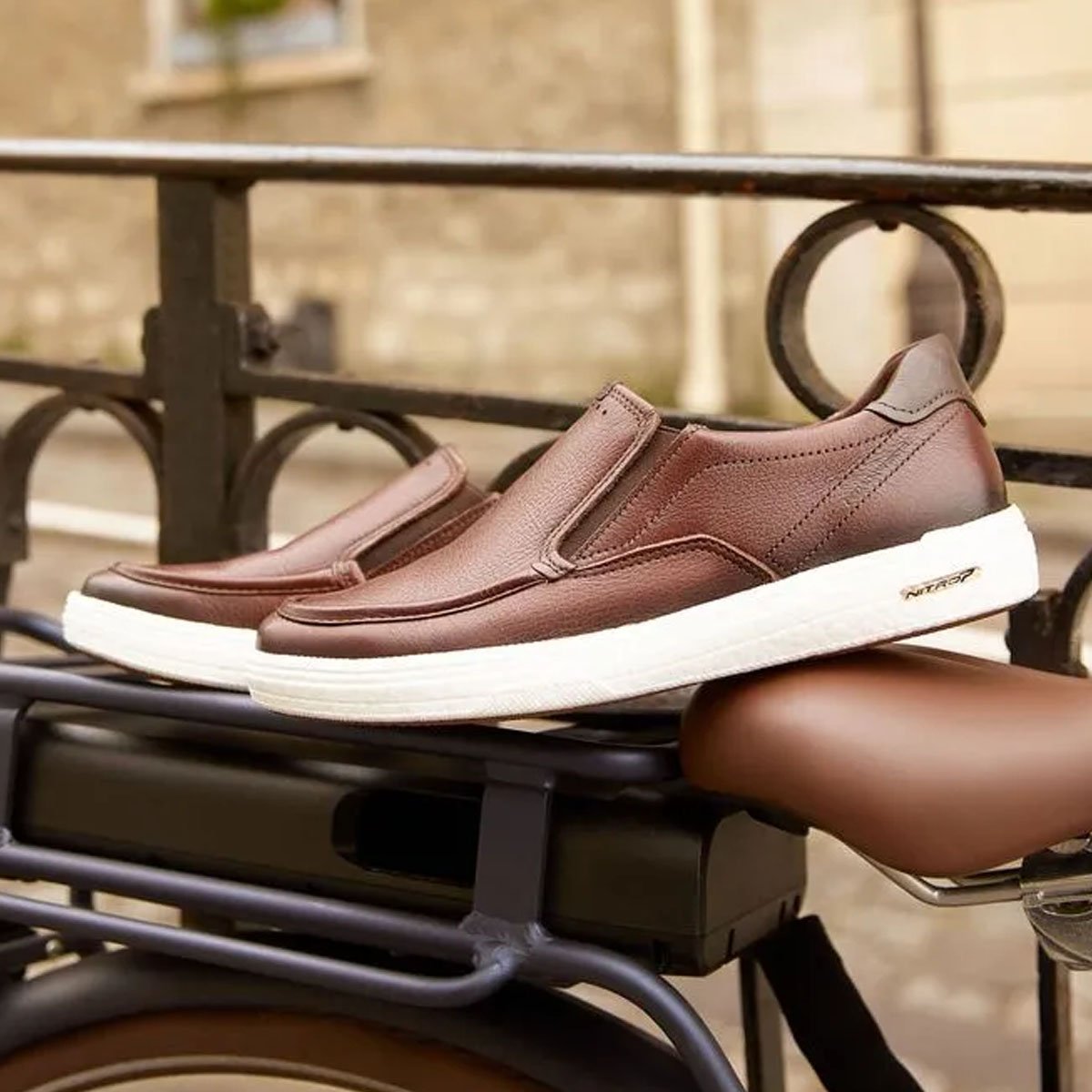 Mocassim Pegada 112001 Masculino Pinhao Pinhão 2