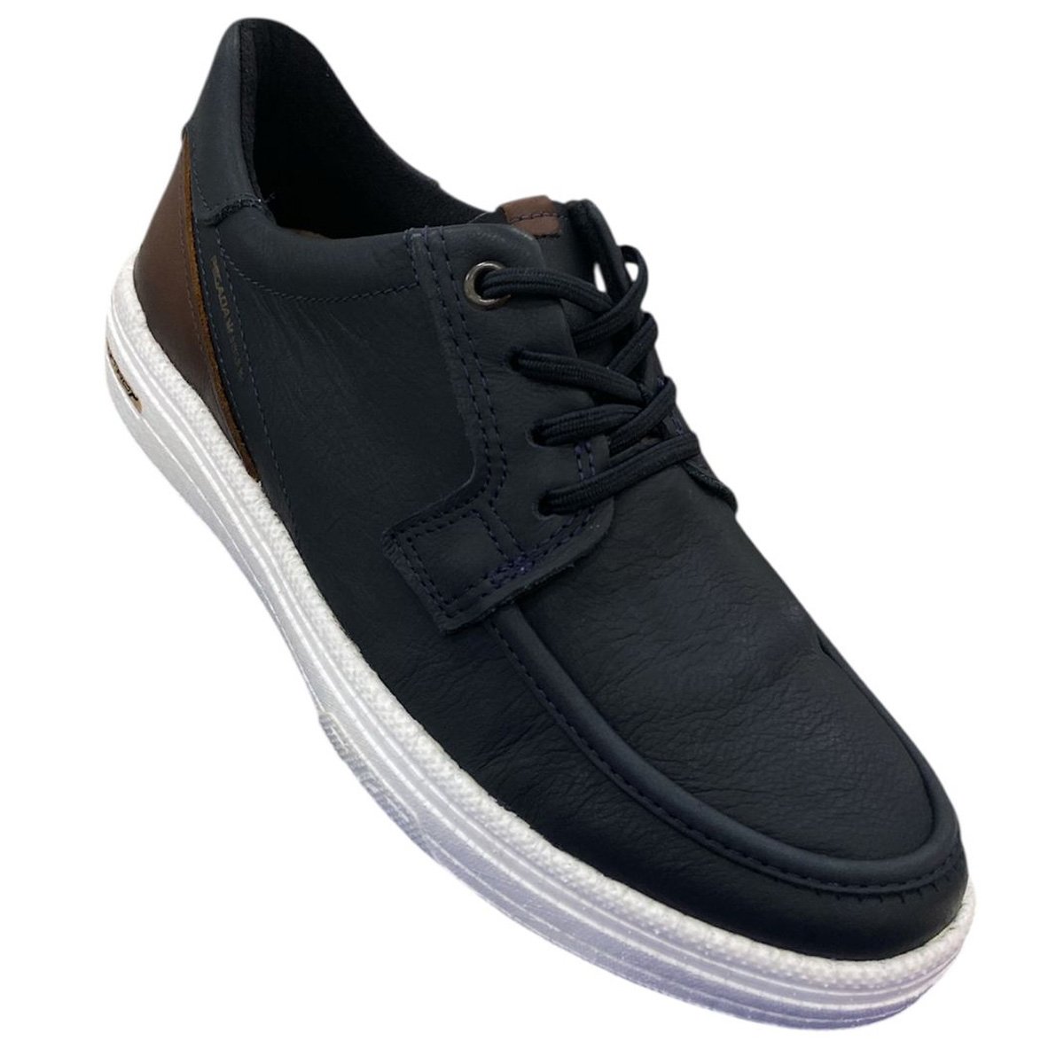 Sapatenis Pegada 112002 Masculino Blue  Azul Marinho 3