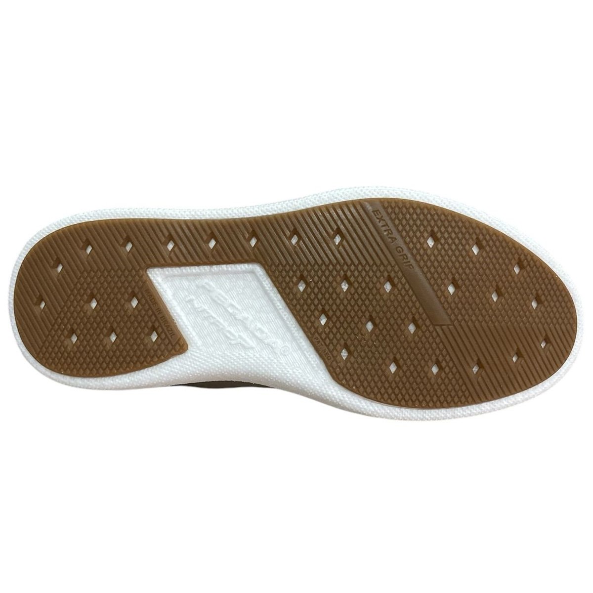 Sapatenis Pegada 112004 Masculino Cinza  Bege 5
