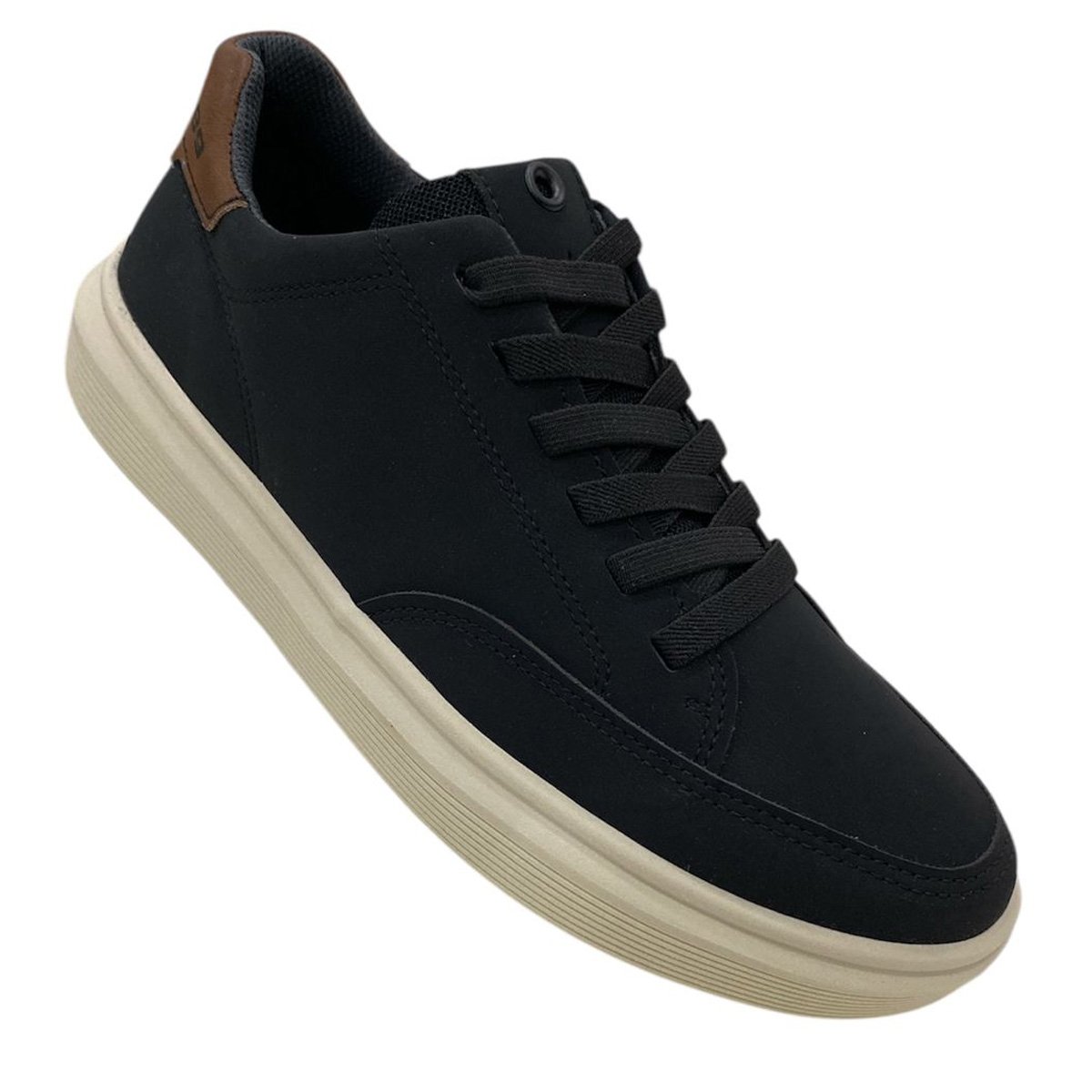 Sapatenis Pegada 172103 Masculino Preto Preto 3