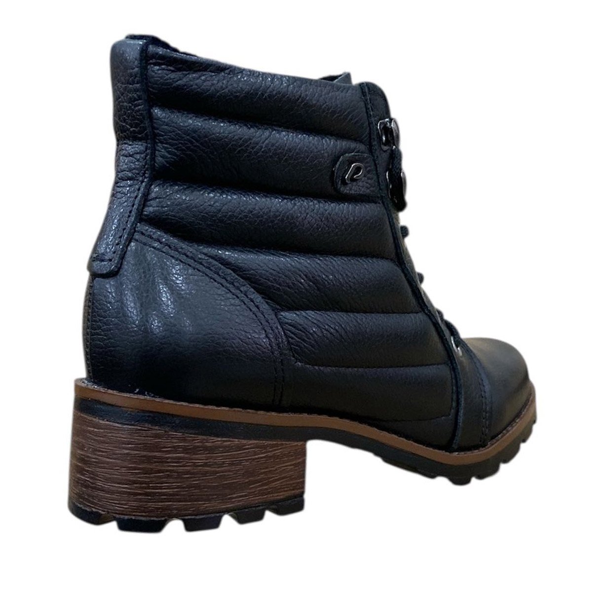 Bota pegada 281413 Feminina Preto Preto 4