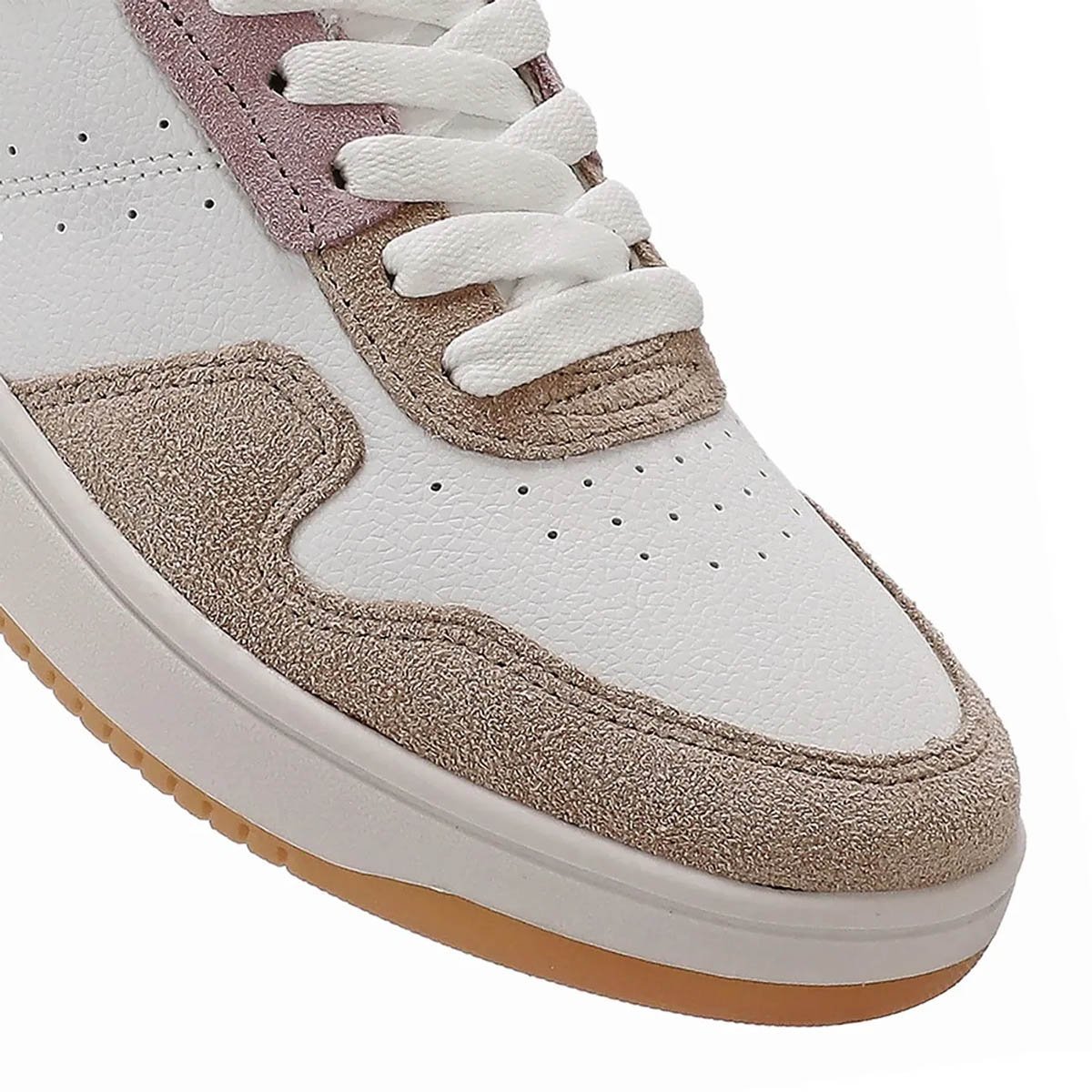 Tenis Olympikus URB Feminino Branco Branco/Rose 7