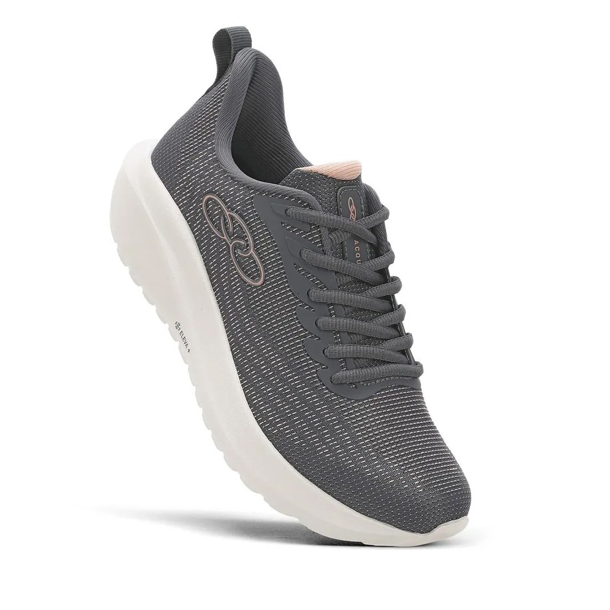 Tenis Olympikus Acqua Feminino Chumbo Cinza 2