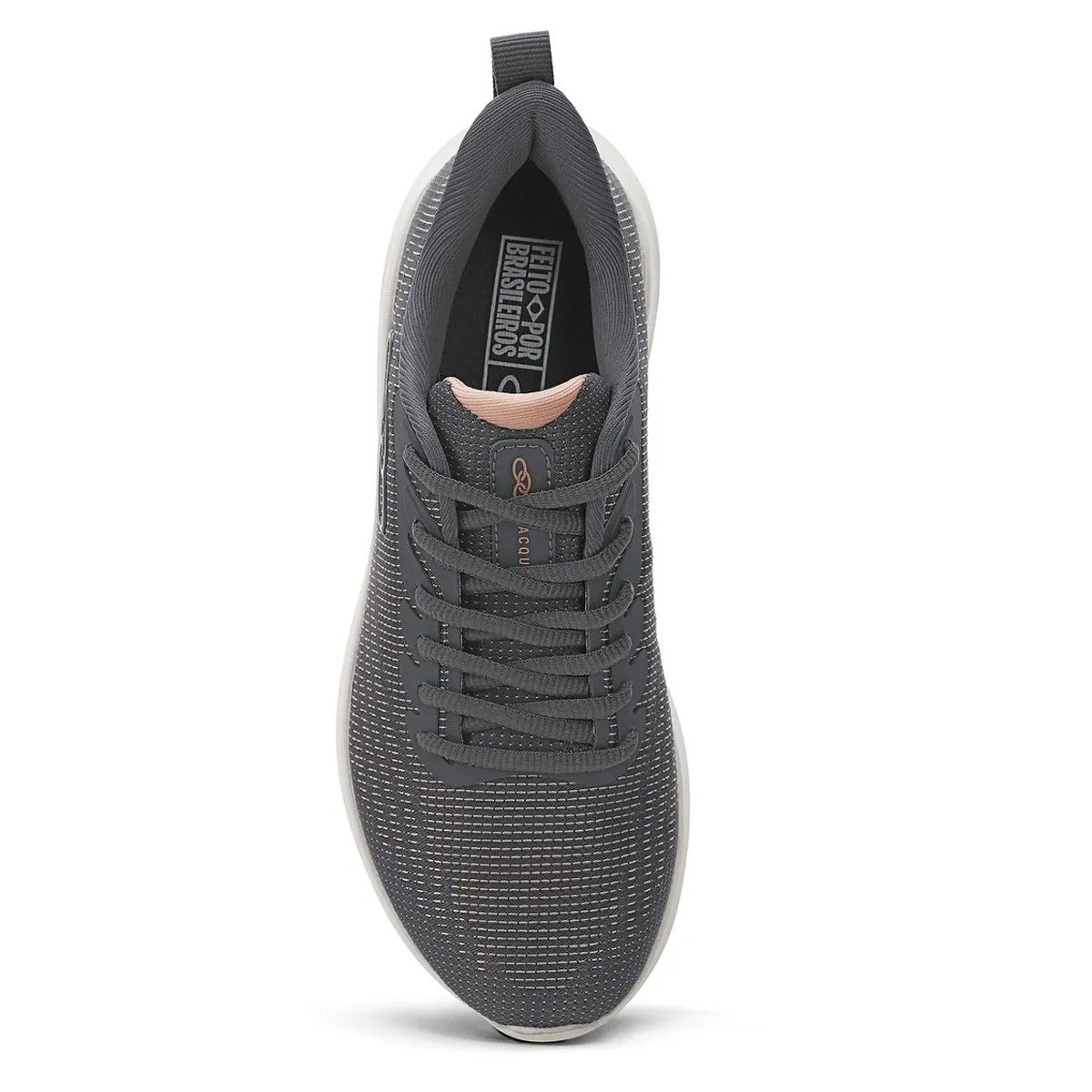 Tenis Olympikus Acqua Feminino Chumbo Cinza 4