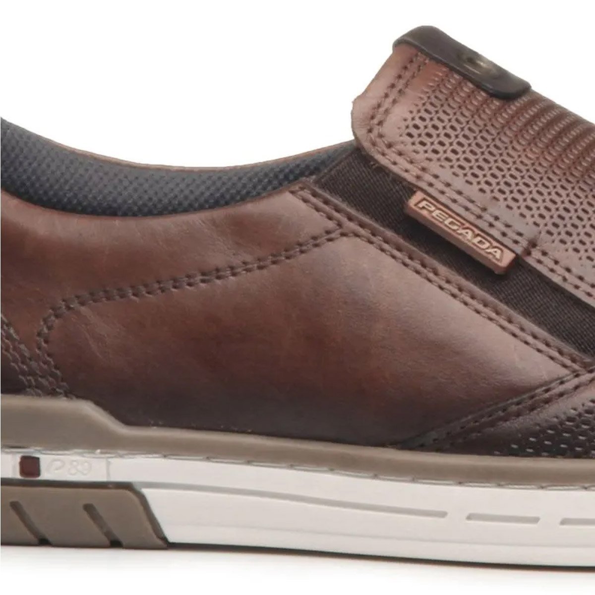 Sapatenis Pegada 119311 Masculino Brown Marrom 2