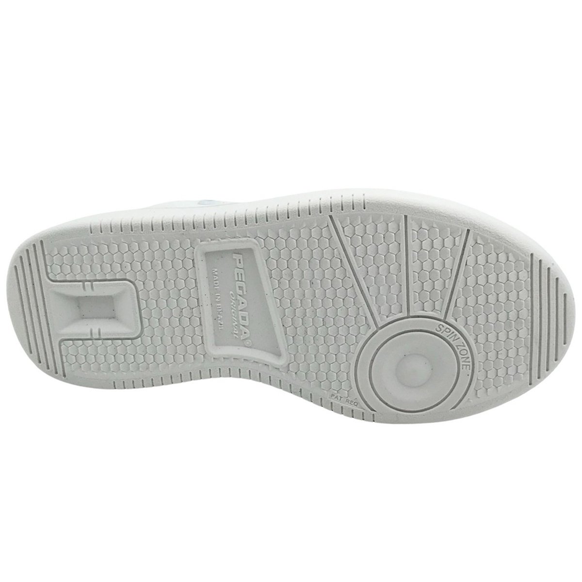 Sapatenis Pegada 371901 Infantil Branco Branco 9