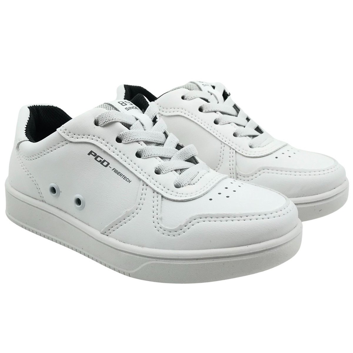 Sapatenis Pegada 371901 Infantil Branco Branco 7