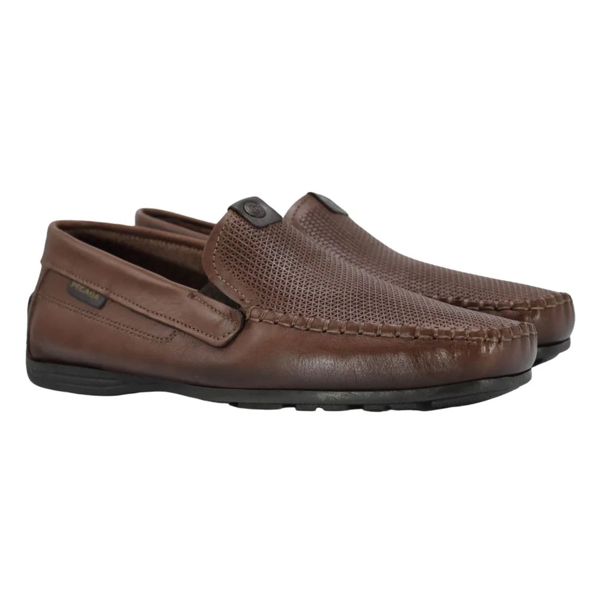 Mocassim pegada 140741 Masculino Pinhao Pinhão 3