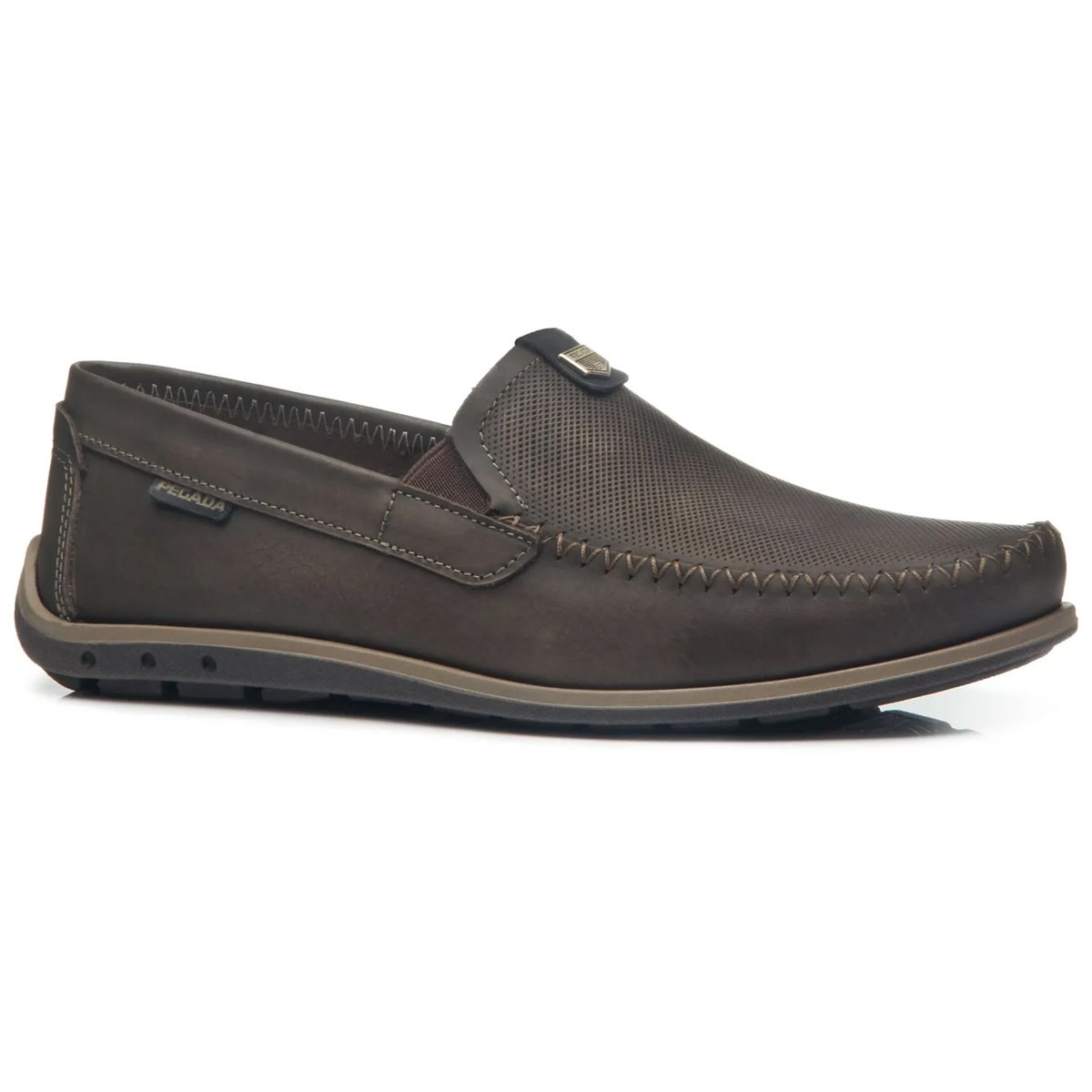 Mocassim Pegada 141603 Masculino Cravo