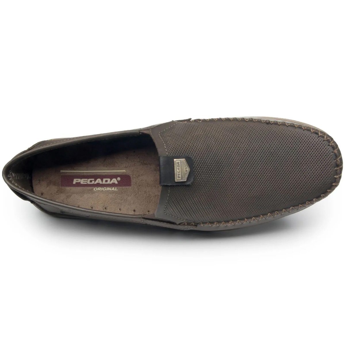 Mocassim Pegada 141603 Masculino Cravo Cravo 4