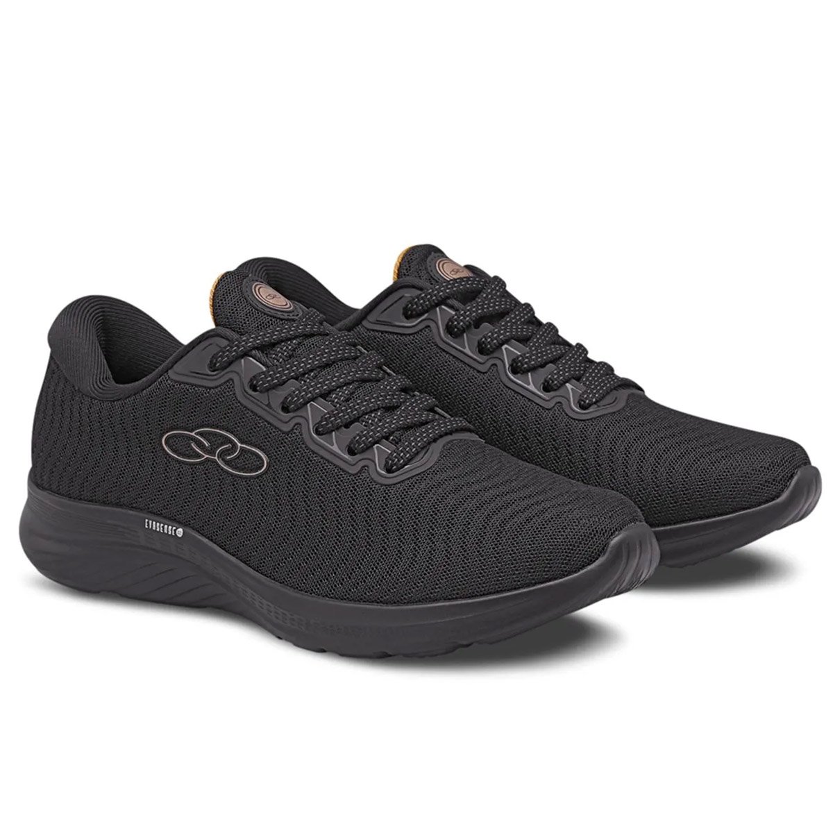 Tenis Olympikus Atmos 101 Feminino Preto Preto 2