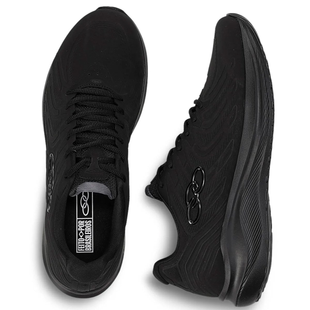 Tenis Olympikus Volcan 2 Masculino Preto Preto 4