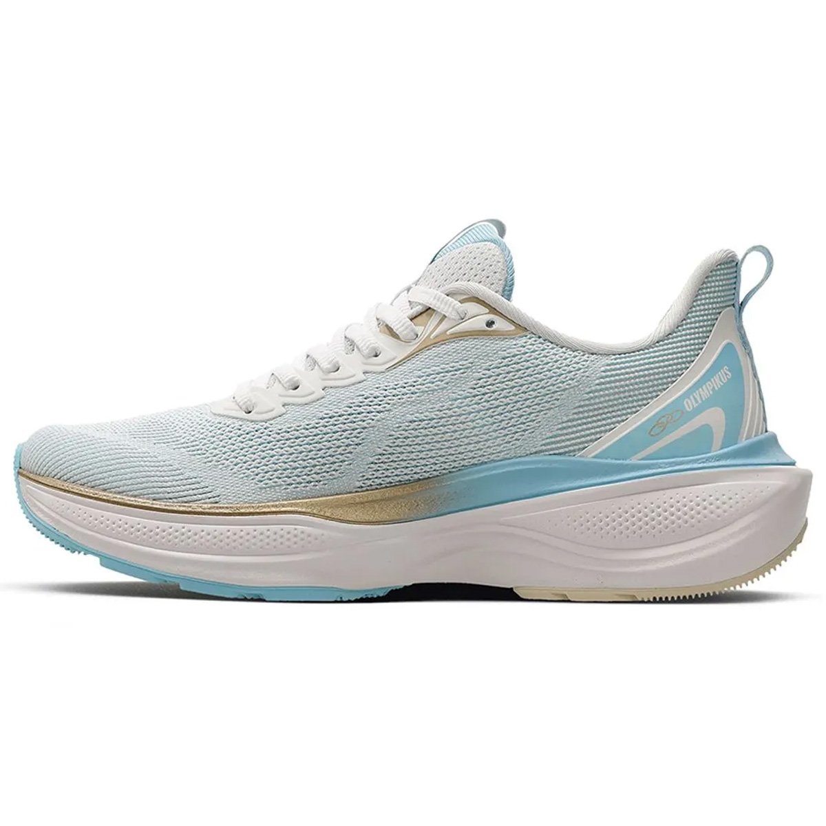 Tenis Olympikus Pride 4 Feminino Branco Branco/Azul Claro 3